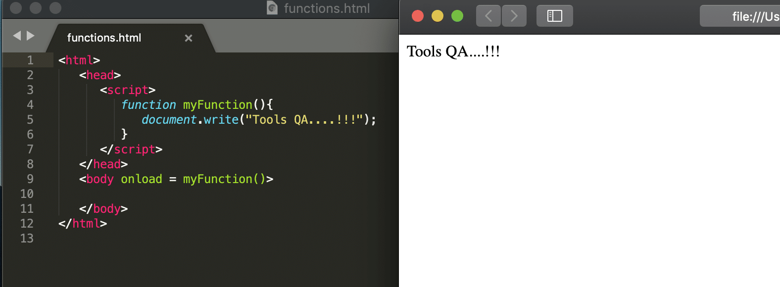 What is Functions in JavaScript and How to Define & Call Functions?